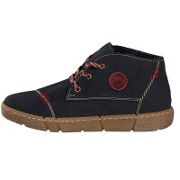 Rieker Damen Schnürboot blau