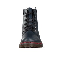Rieker Damen Schn&uuml;rboot blau