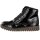 Rieker Damen Schn&uuml;rboot schwarz