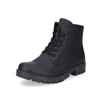 Rieker Damen Schnürboot schwarz