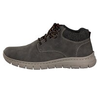 Rieker Herren Schnürboot grau