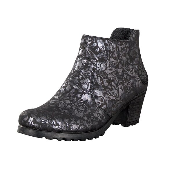 Rieker Damen Stiefelette schwarz