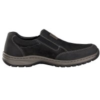 Rieker Herren Slipper schwarz