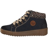 Rieker Damen Schnürboot blau