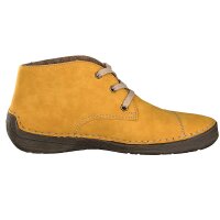 Rieker Damen Schn&uuml;rboot gelb
