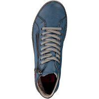 Rieker Damen Schn&uuml;rboot blau