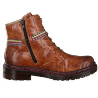 Rieker Damen Schn&uuml;rboot braun