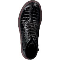 Rieker Damen Schn&uuml;rboot schwarz