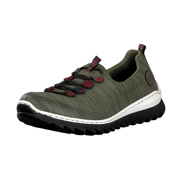 Rieker Damen Sneaker gr&uuml;n