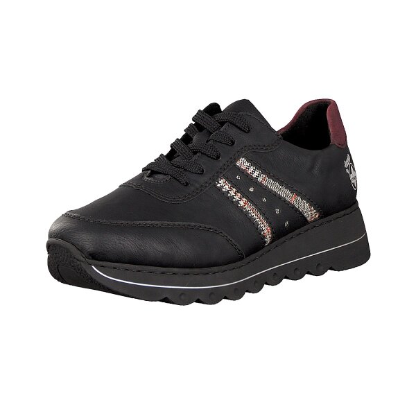 Rieker Damen Sneaker schwarz