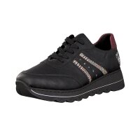Rieker Damen Sneaker schwarz