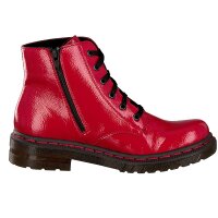 Rieker Damen Schn&uuml;rboot rot