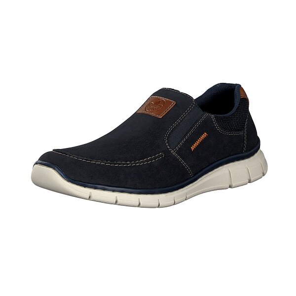 Rieker Herren Slipper blau