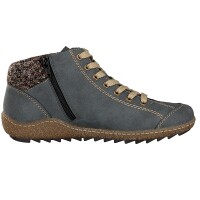 Rieker Damen Schnürboot blau