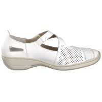 Rieker Damen Slipper wei&szlig;