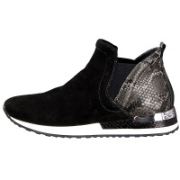 Remonte Damen Slipper schwarz