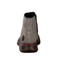 Rieker Damen Schn&uuml;rboot grau