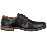Rieker Herren Schn&uuml;rschuh schwarz