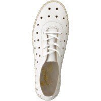 Rieker Damen Schn&uuml;rschuh wei&szlig;