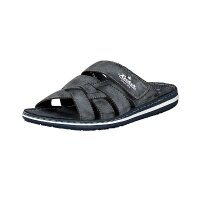 Rieker Herren Pantolette blau