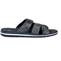 Rieker Herren Pantolette blau