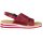 Rieker Damen Sandale rot