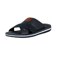 Rieker Herren Pantolette blau