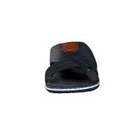 Rieker Herren Pantolette blau
