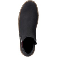 Rieker Damen Boot schwarz