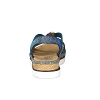 Rieker Damen Sandale blau