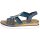 Rieker Damen Sandale blau