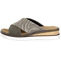 Rieker Damen Pantolette grau