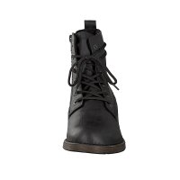 Rieker Damen Schn&uuml;rboot schwarz