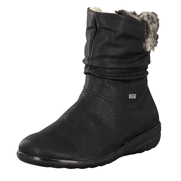 Rieker Damen Stiefel schwarz