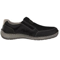 Rieker Herren Slipper schwarz