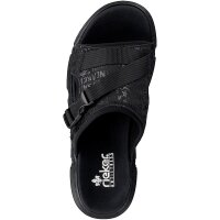 Rieker Damen Pantolette schwarz