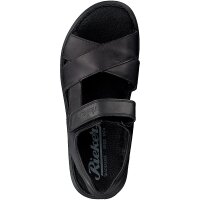 Rieker Herren Sandale schwarz