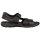 Rieker Herren Sandale schwarz