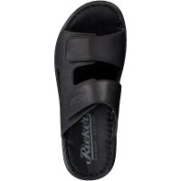 Rieker Herren Pantolette schwarz