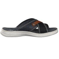 Rieker Herren Pantolette blau