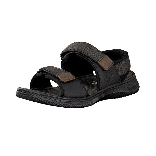 Rieker Herren Sandale schwarz