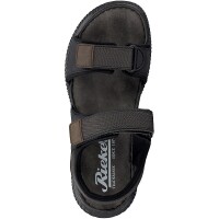 Rieker Herren Sandale schwarz