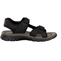 Rieker Herren Sandale schwarz