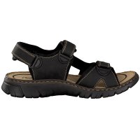 Rieker Herren Sandale schwarz