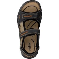 Rieker Herren Sandale schwarz