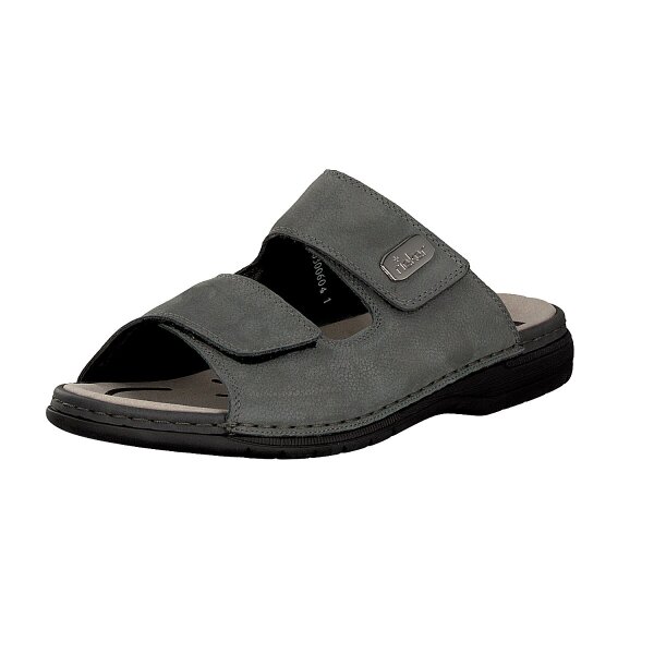 Rieker Herren Pantolette grau