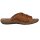Rieker Herren Pantolette braun