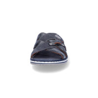 Rieker Herren Pantolette blau
