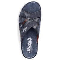 Rieker Herren Pantolette blau