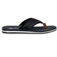 Rieker Herren Pantolette blau